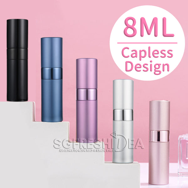 Portable Mini Perfume Atomizer | Refillable Perfume Sprayer | Twist Spray Bottle