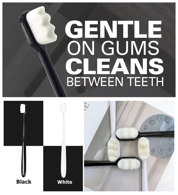 Extra Soft Nano Toothbrush | 20000 Bristles | Best For Sensitive Teeth Gums