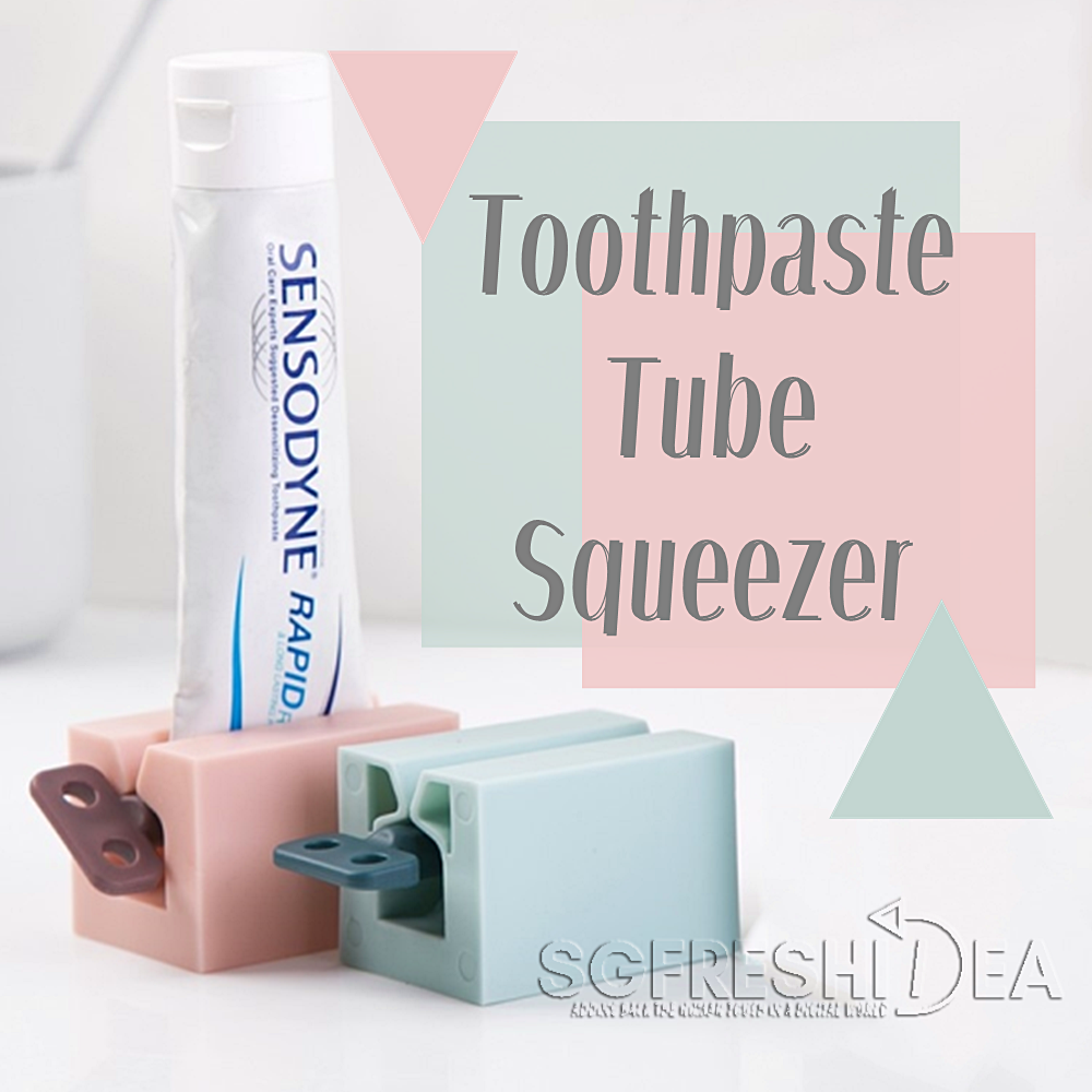 Toothpaste Dispenser Squeeze Roller Tube Squeezer Holder