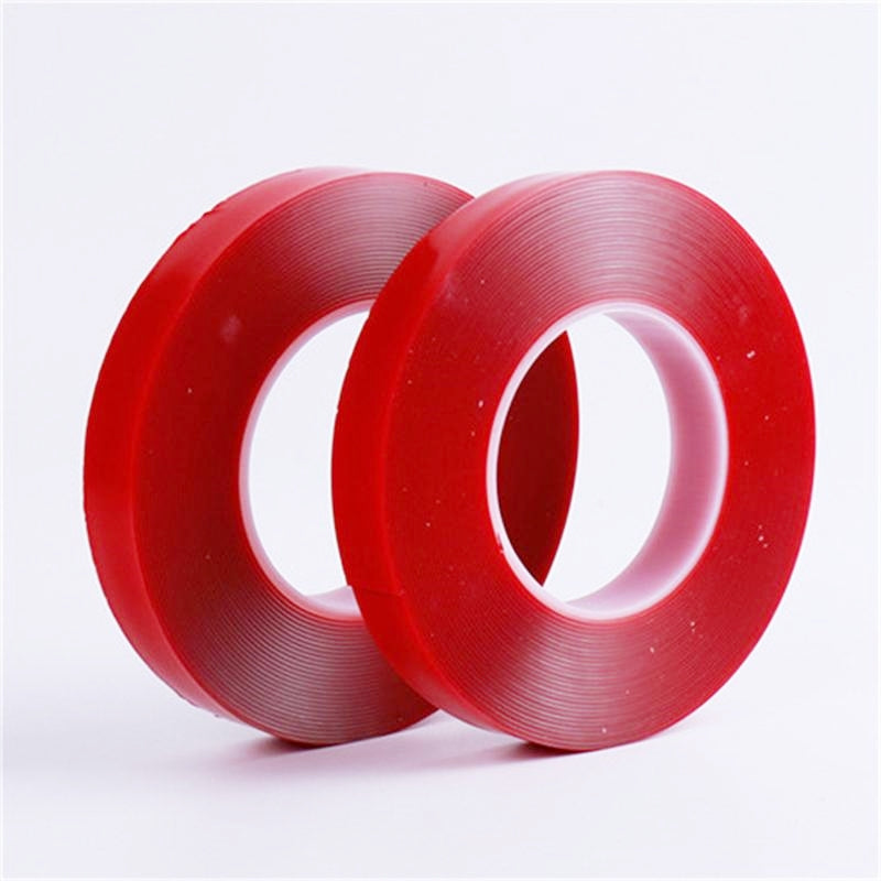 Clear Double Sided Mounting Wall Tape | Transparent Strong Adhesive | Heavy Duty Removable Strip